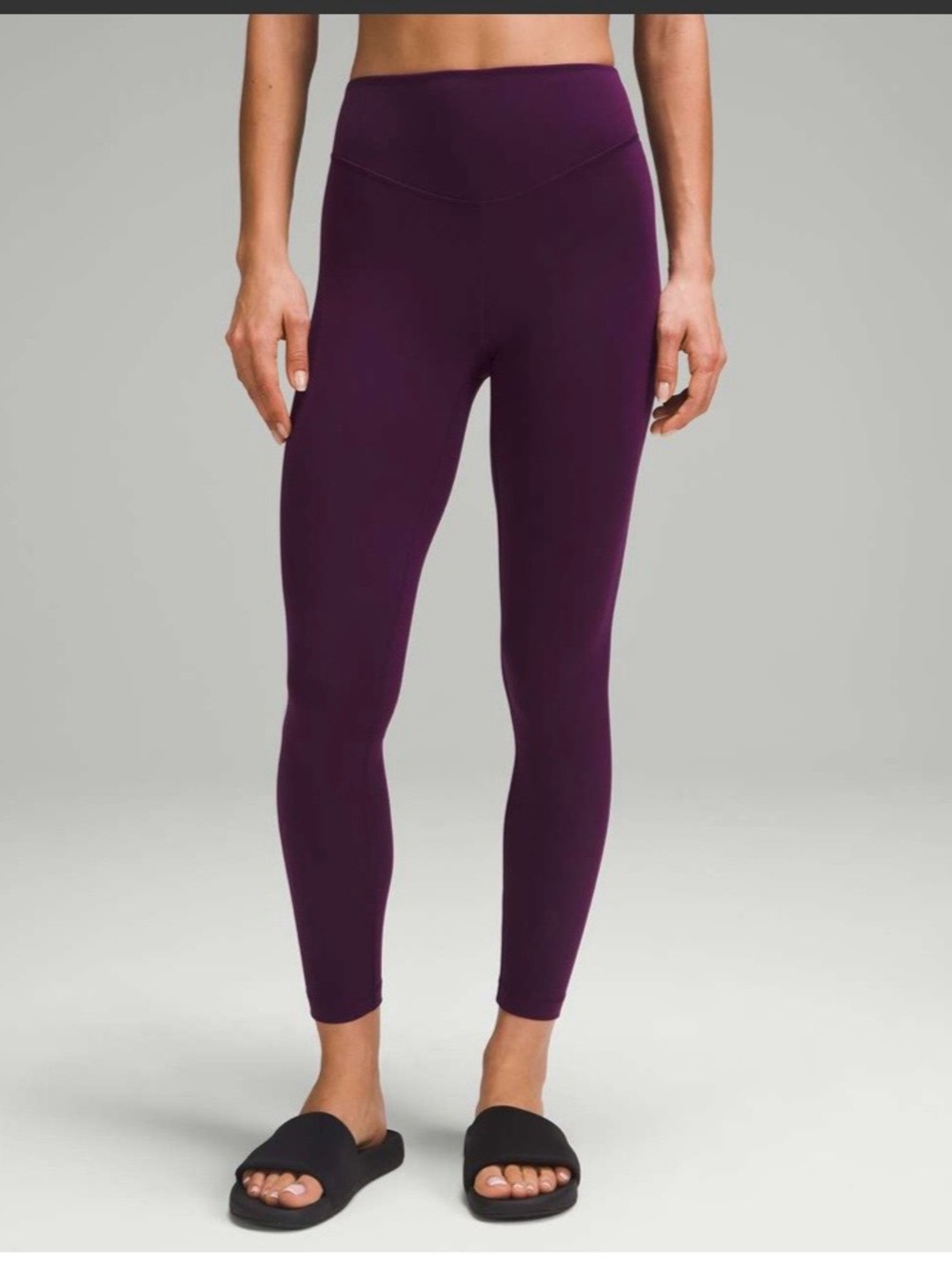 Lululemon Wunder Under NWT SmoothCover High-Rise Tight 25" $98 Dramatic Magenta